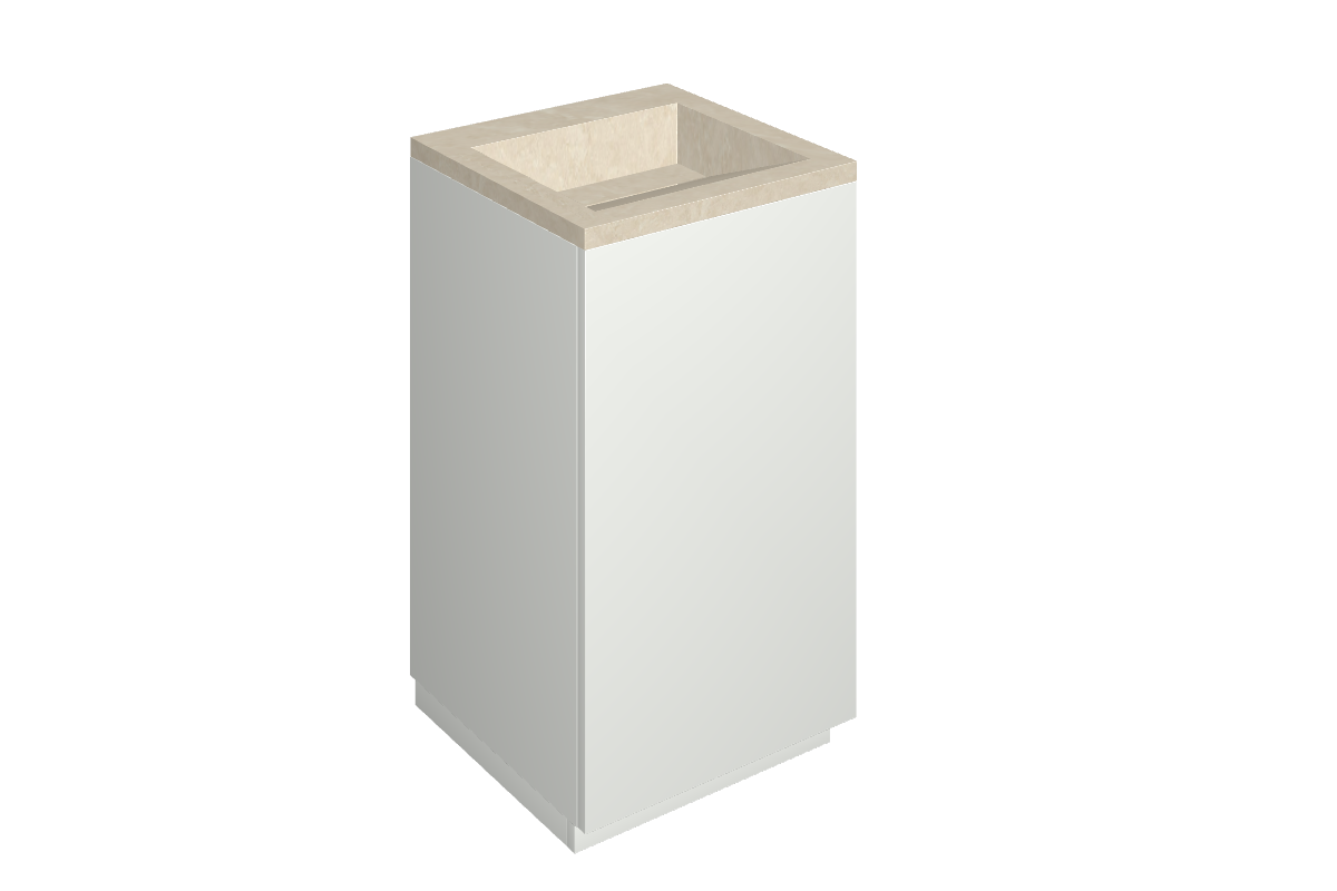 Cube Air Washbasin 50 White