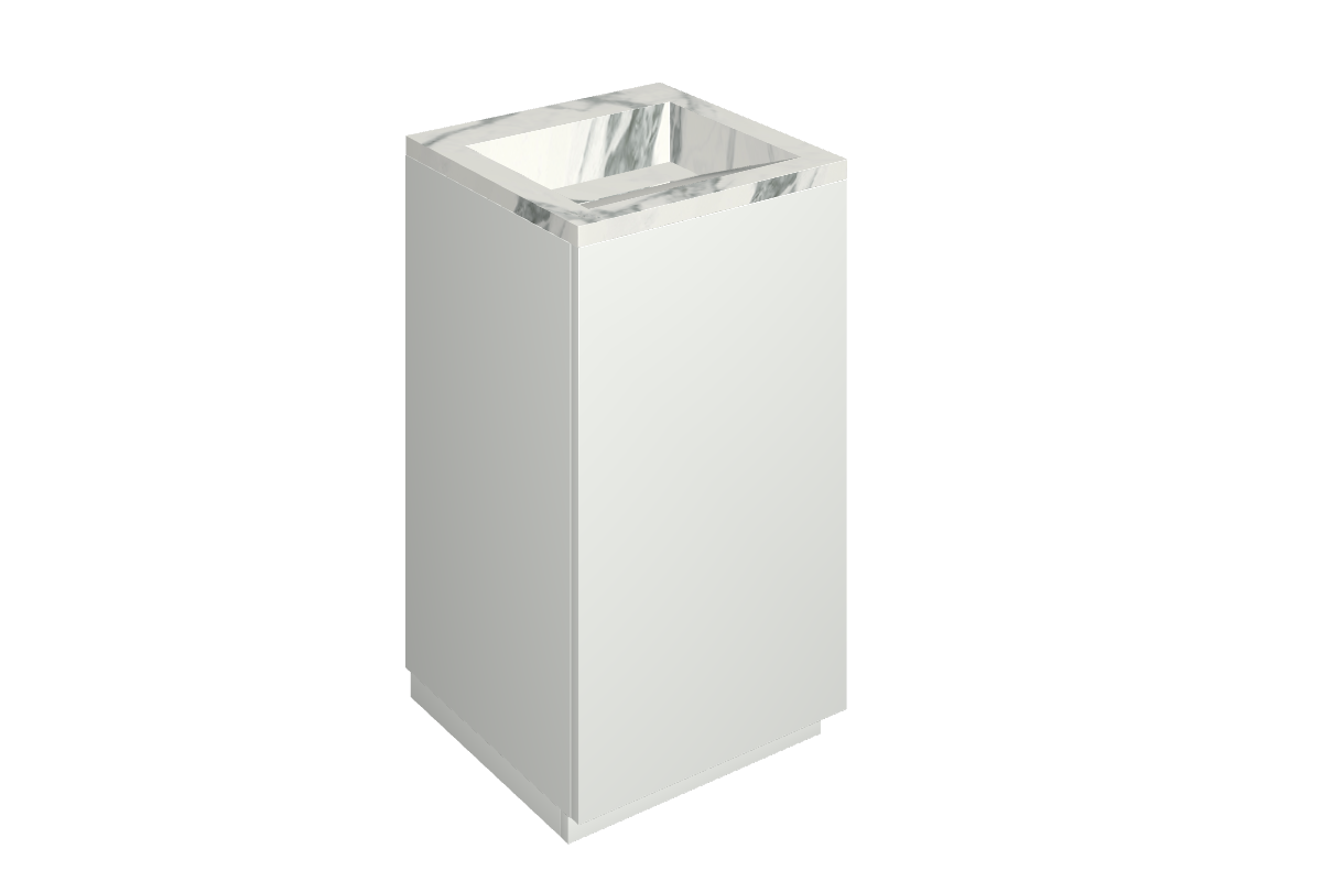 Cube Air Washbasin 50 White