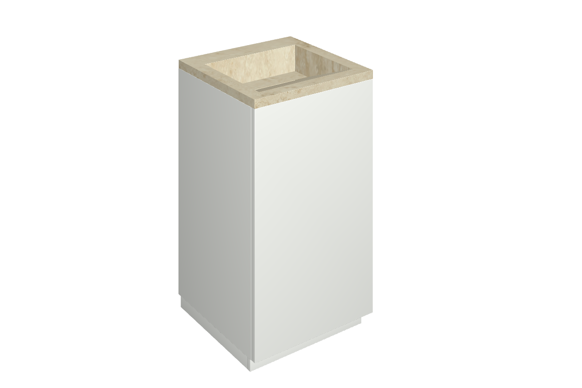 Cube Air Washbasin 50 White