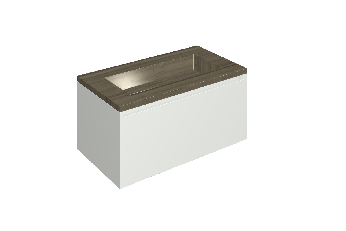 Fly Air Washbasin 90 White